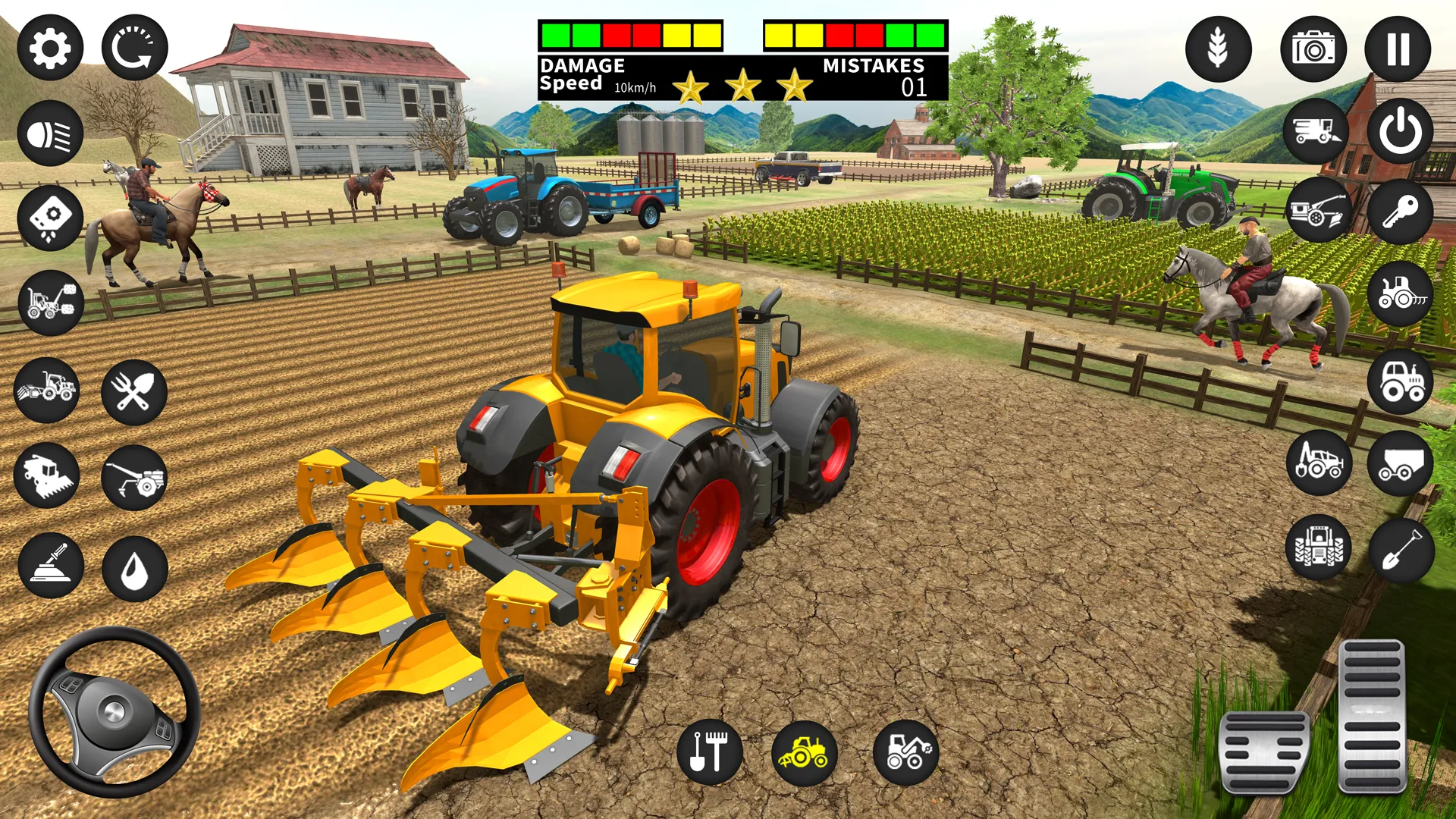 Farm Tractor Driving Simulator | Indus Appstore | Screenshot