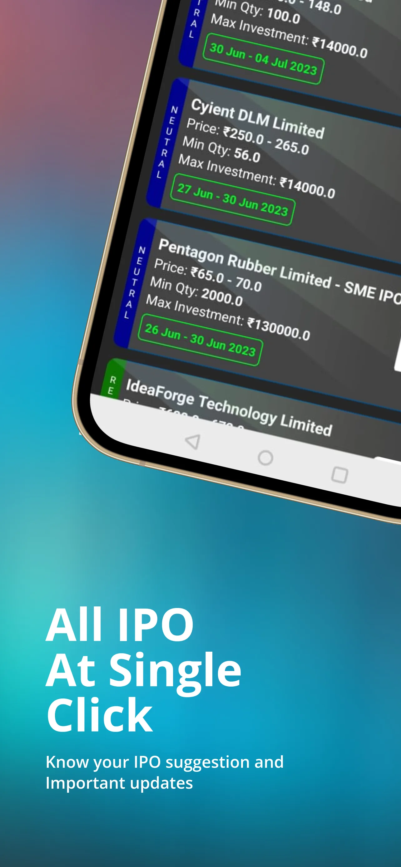 IPO Checker - Allotment Status | Indus Appstore | Screenshot