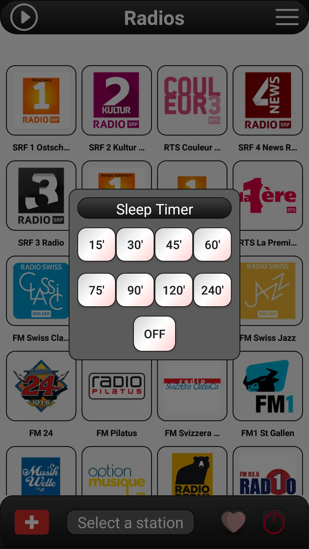 Switzerland Radio FM | Indus Appstore | Screenshot