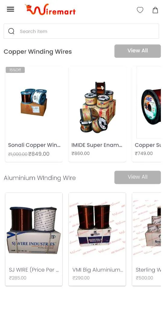 Wiremart - Motor Winding Wire | Indus Appstore | Screenshot