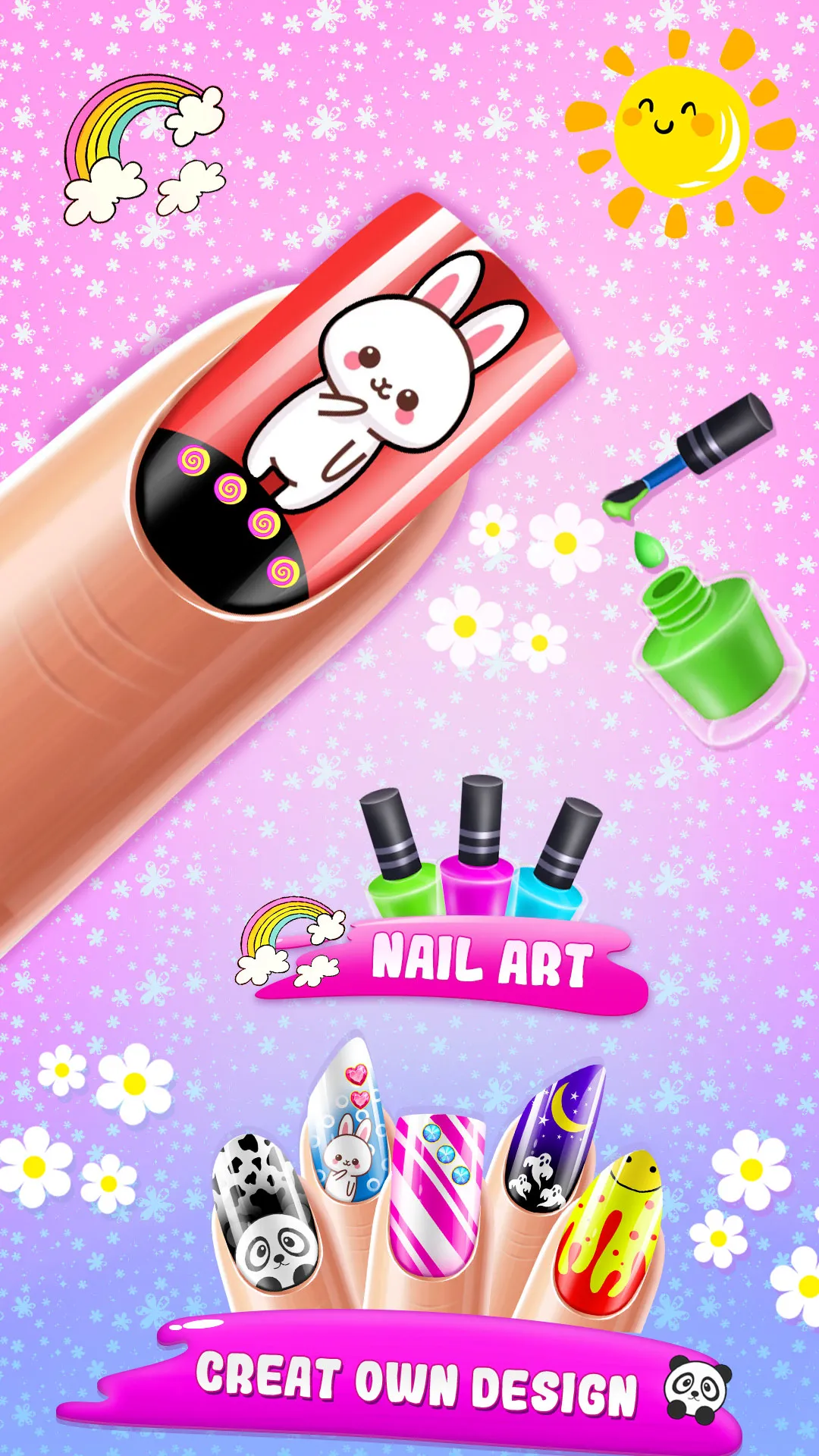 Nail polish game nail art | Indus Appstore | Screenshot