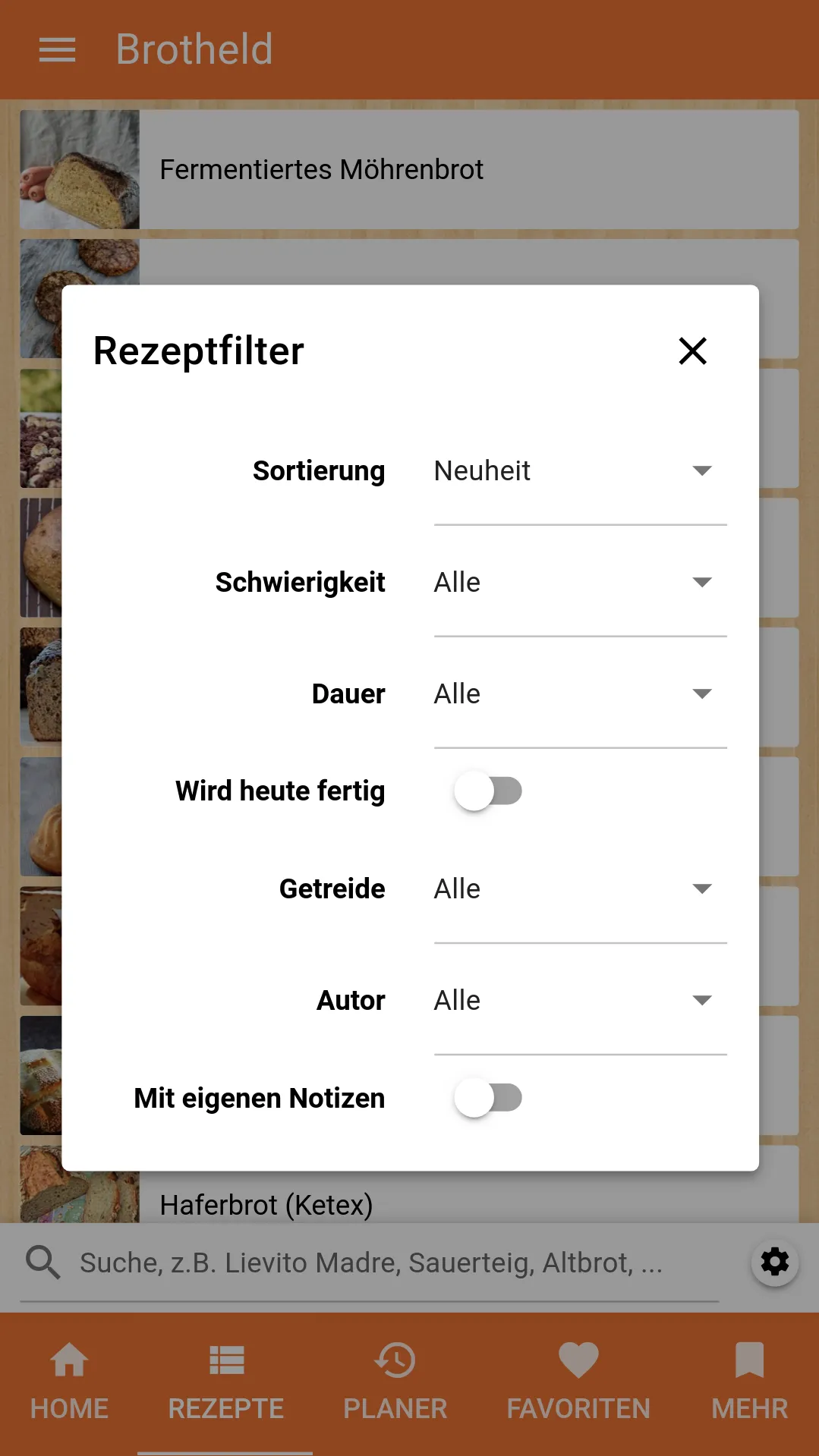 Brotheld - Einfach Brot backen | Indus Appstore | Screenshot