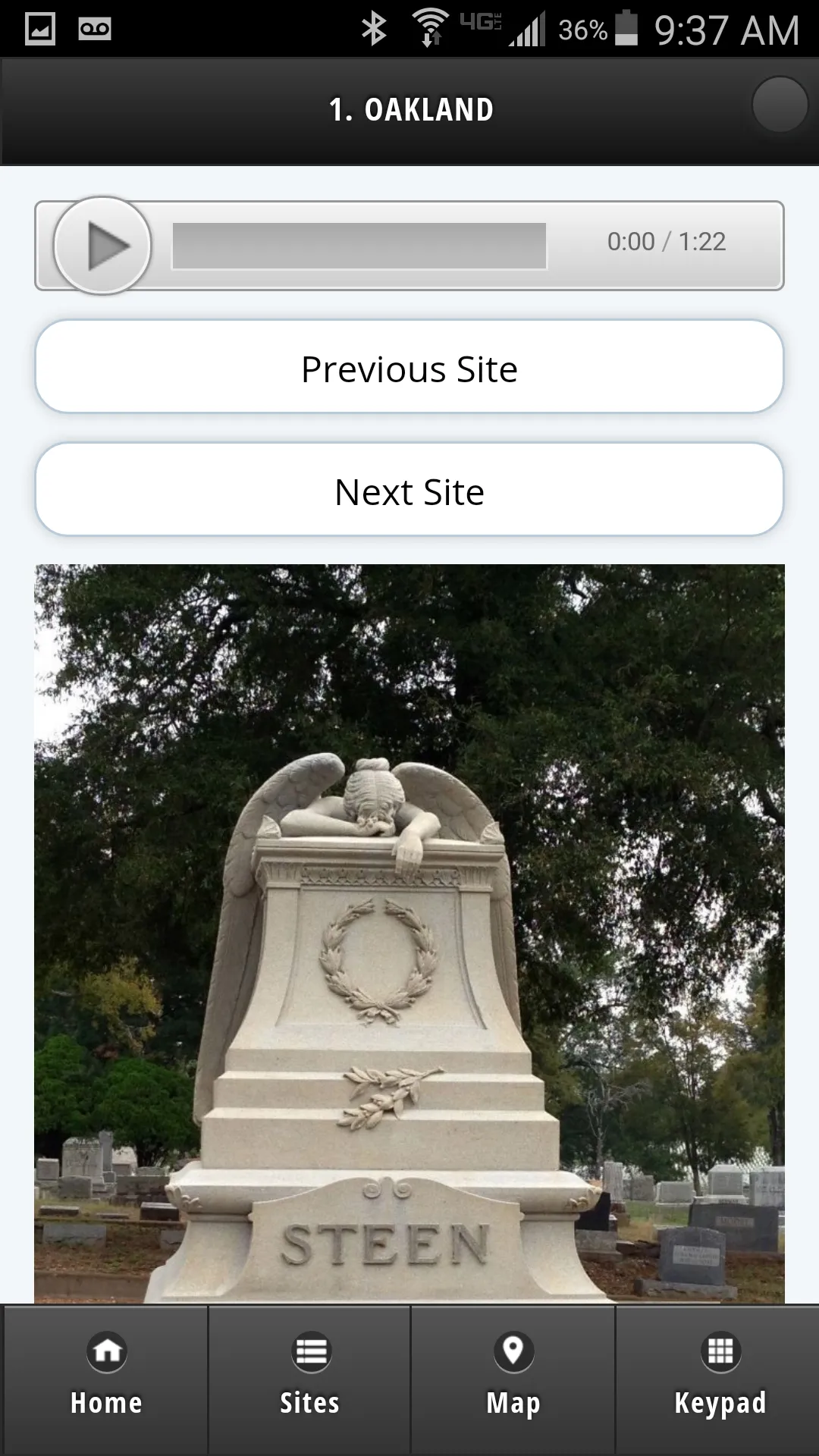 Oakland & Fraternal Cemetery | Indus Appstore | Screenshot