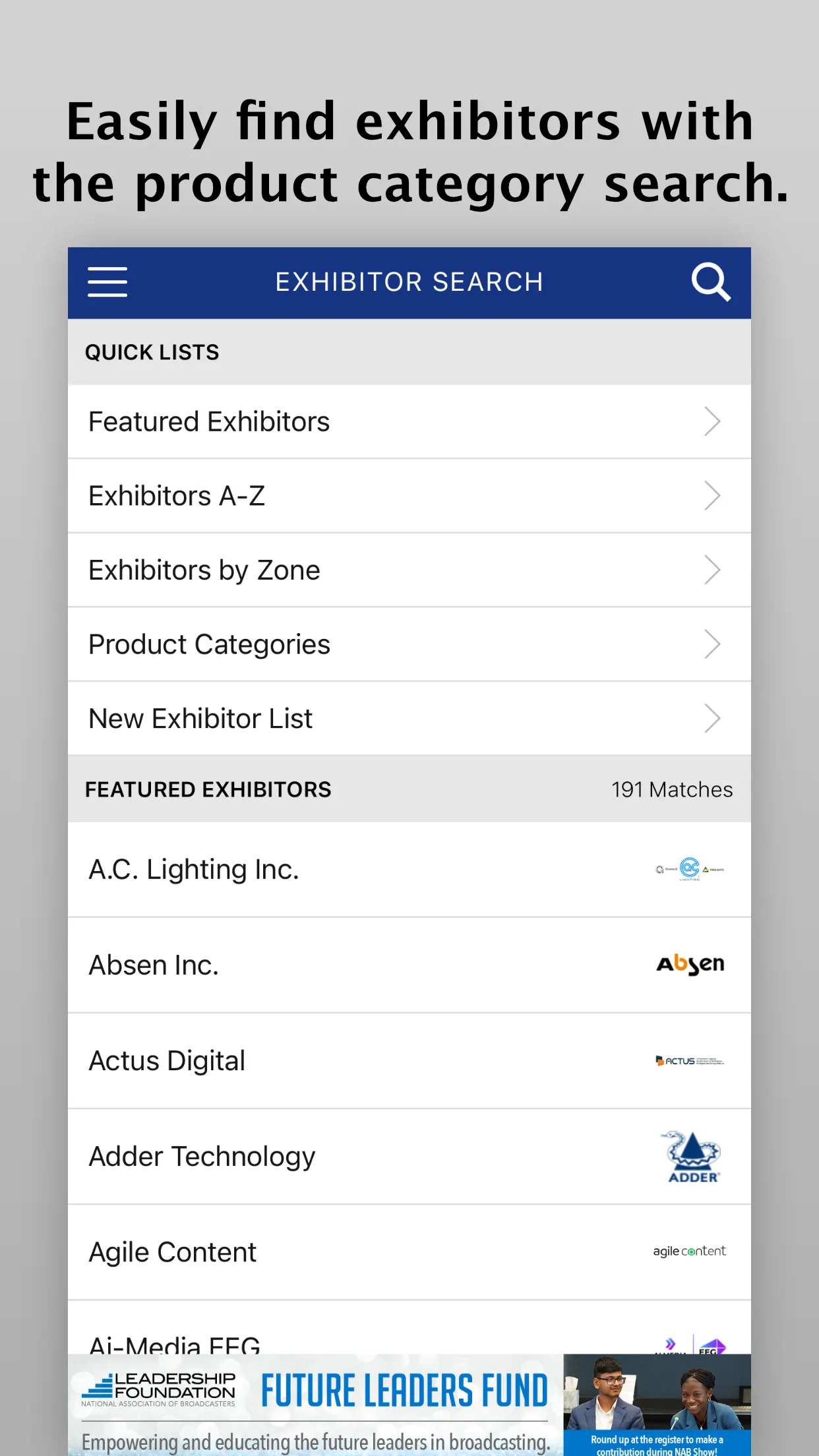 2024 NAB Show | Indus Appstore | Screenshot