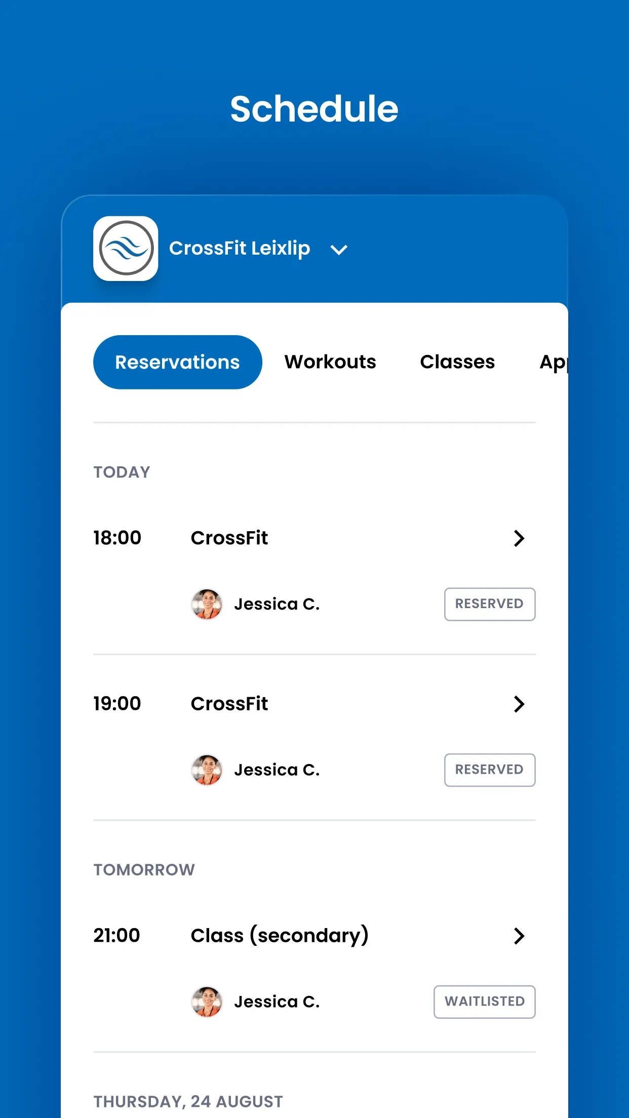 CrossFit Leixlip | Indus Appstore | Screenshot