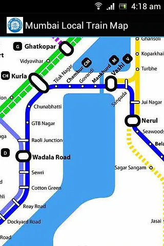 Mumbai Local Train Map | Indus Appstore | Screenshot