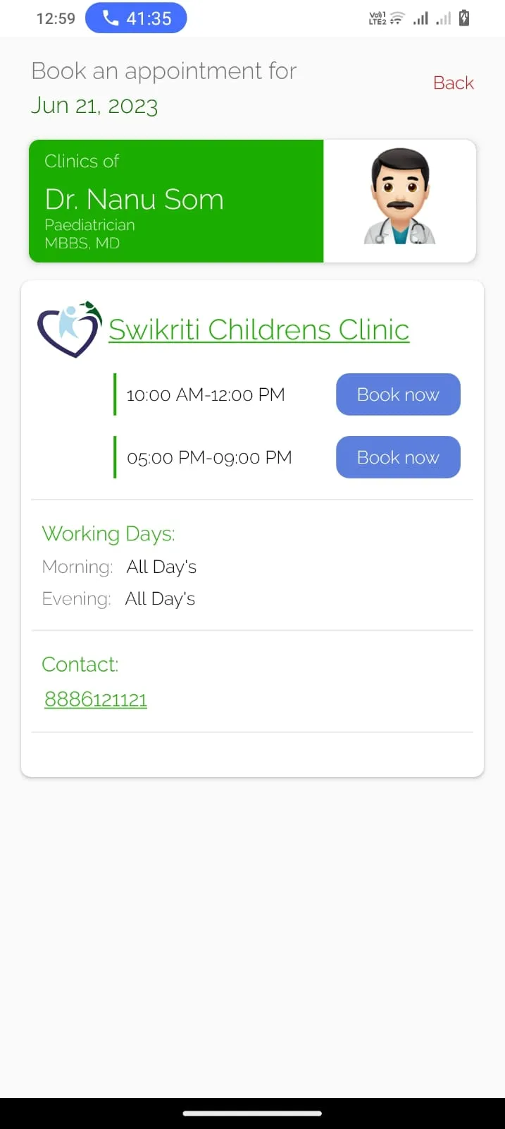 Swikriti Childrens Clinic | Indus Appstore | Screenshot