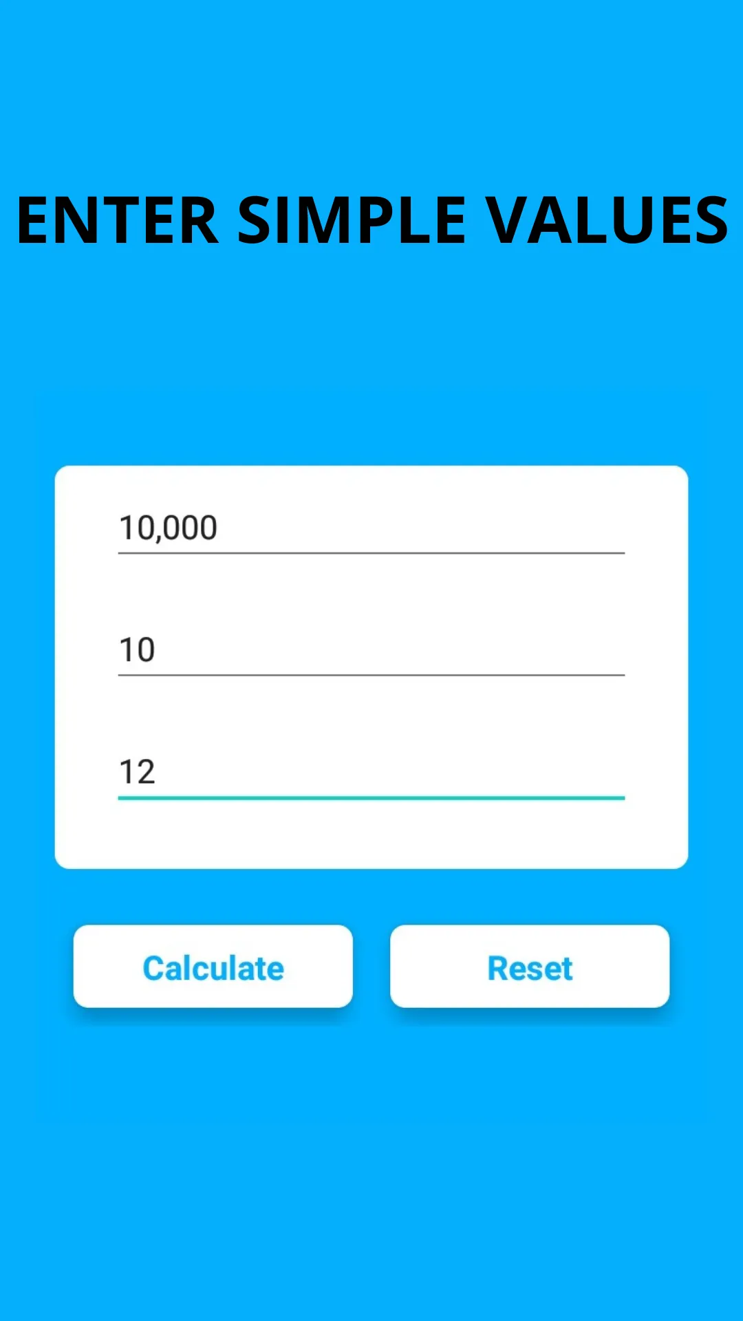 EMI Calculator for Gold Loan | Indus Appstore | Screenshot