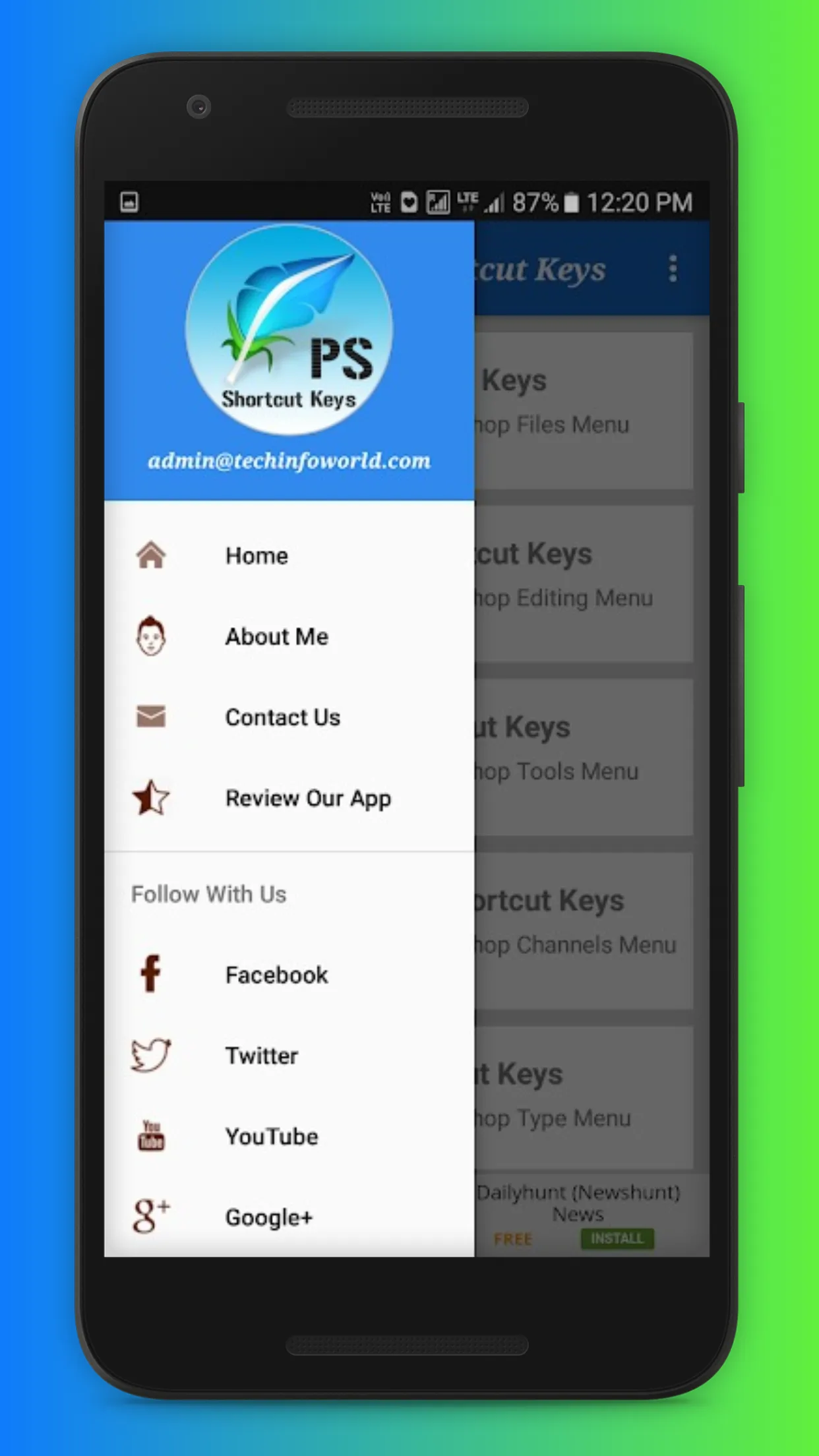 Photoshop Shortcut Deprecated | Indus Appstore | Screenshot