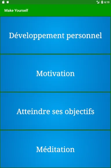 Développement perso: citations | Indus Appstore | Screenshot