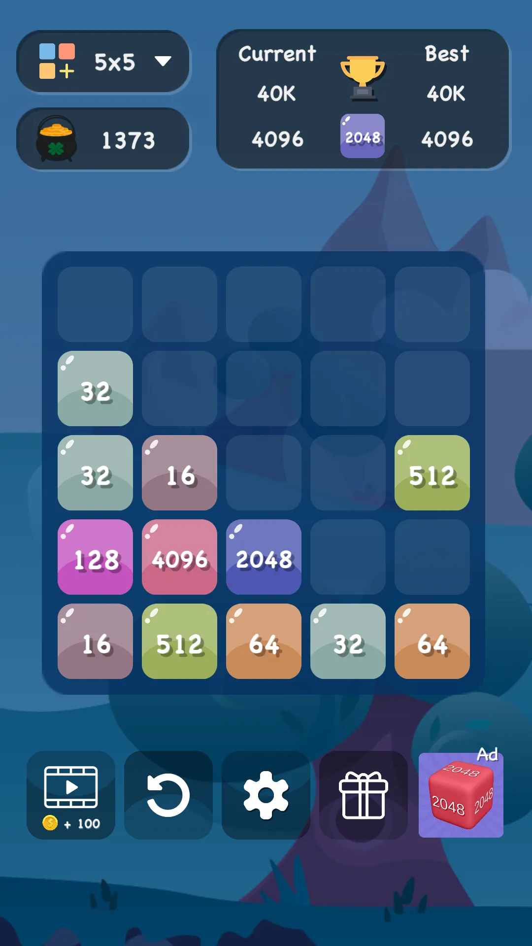 2048 Classic: Merge Puzzle | Indus Appstore | Screenshot