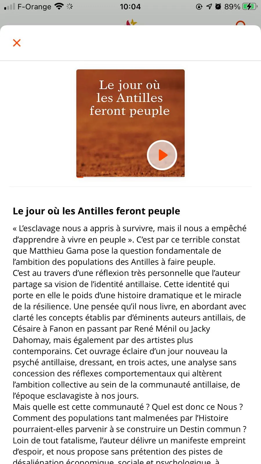 Une Voix...Une Histoire | Indus Appstore | Screenshot