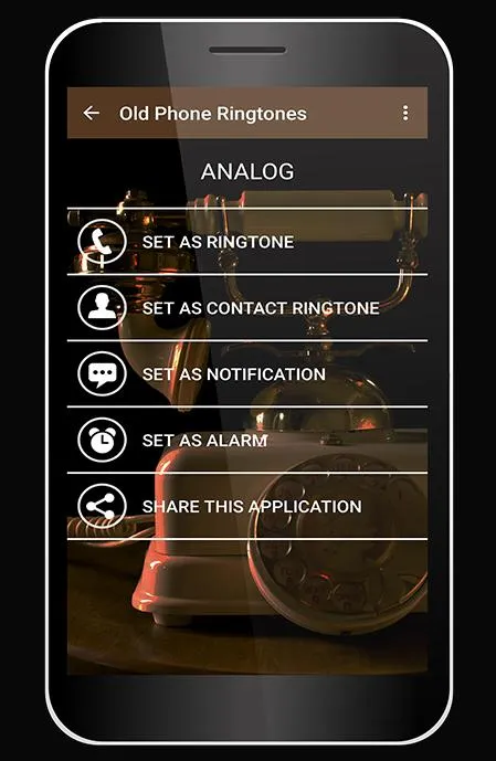 Classic Old Phone Ringtones | Indus Appstore | Screenshot