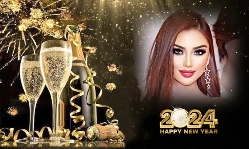 New year photo frame 2024 | Indus Appstore | Screenshot