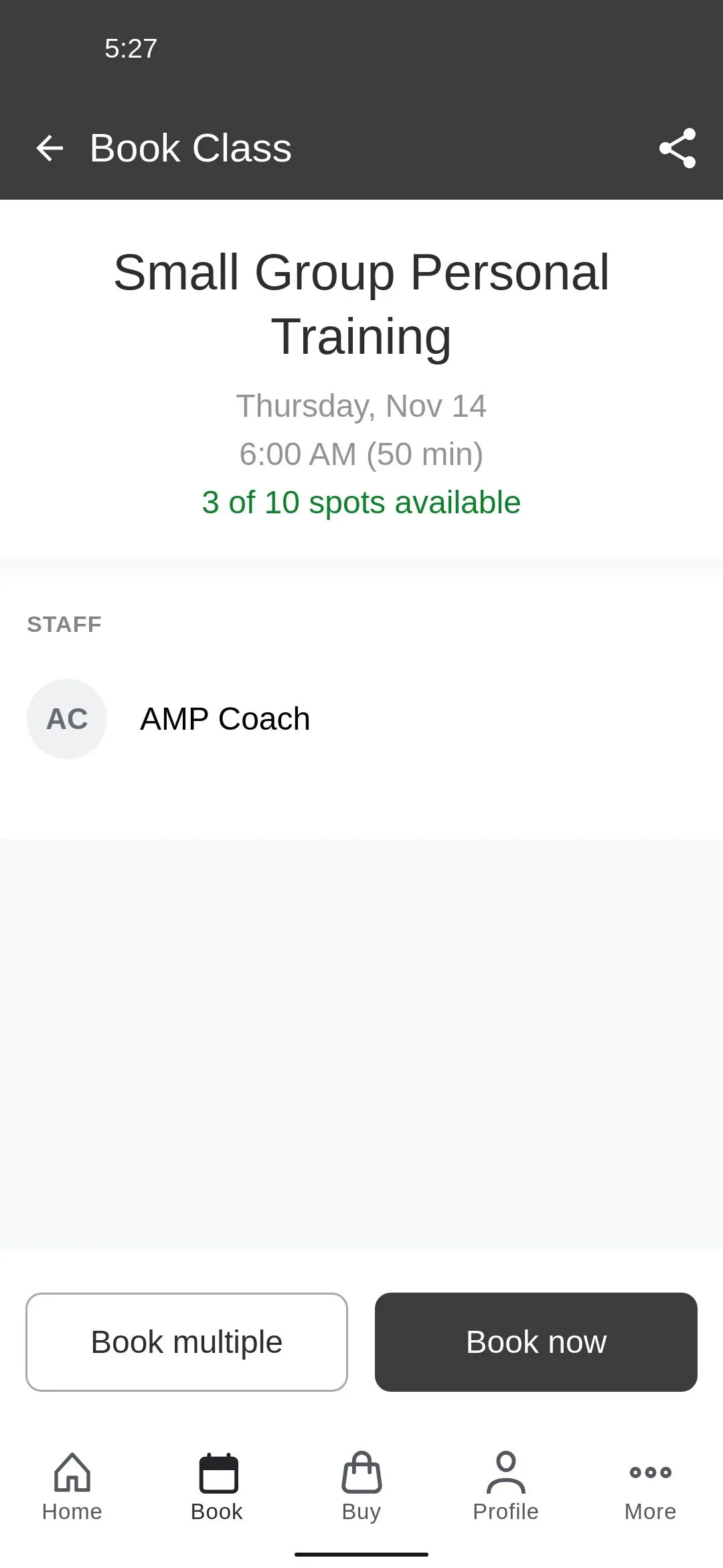 AMP Athletic | Indus Appstore | Screenshot