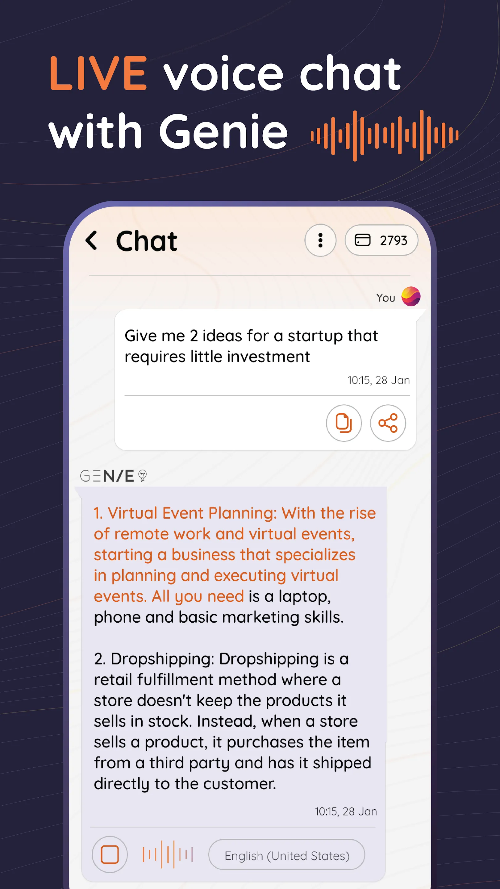 AI Chat & AI Writer - Genie | Indus Appstore | Screenshot