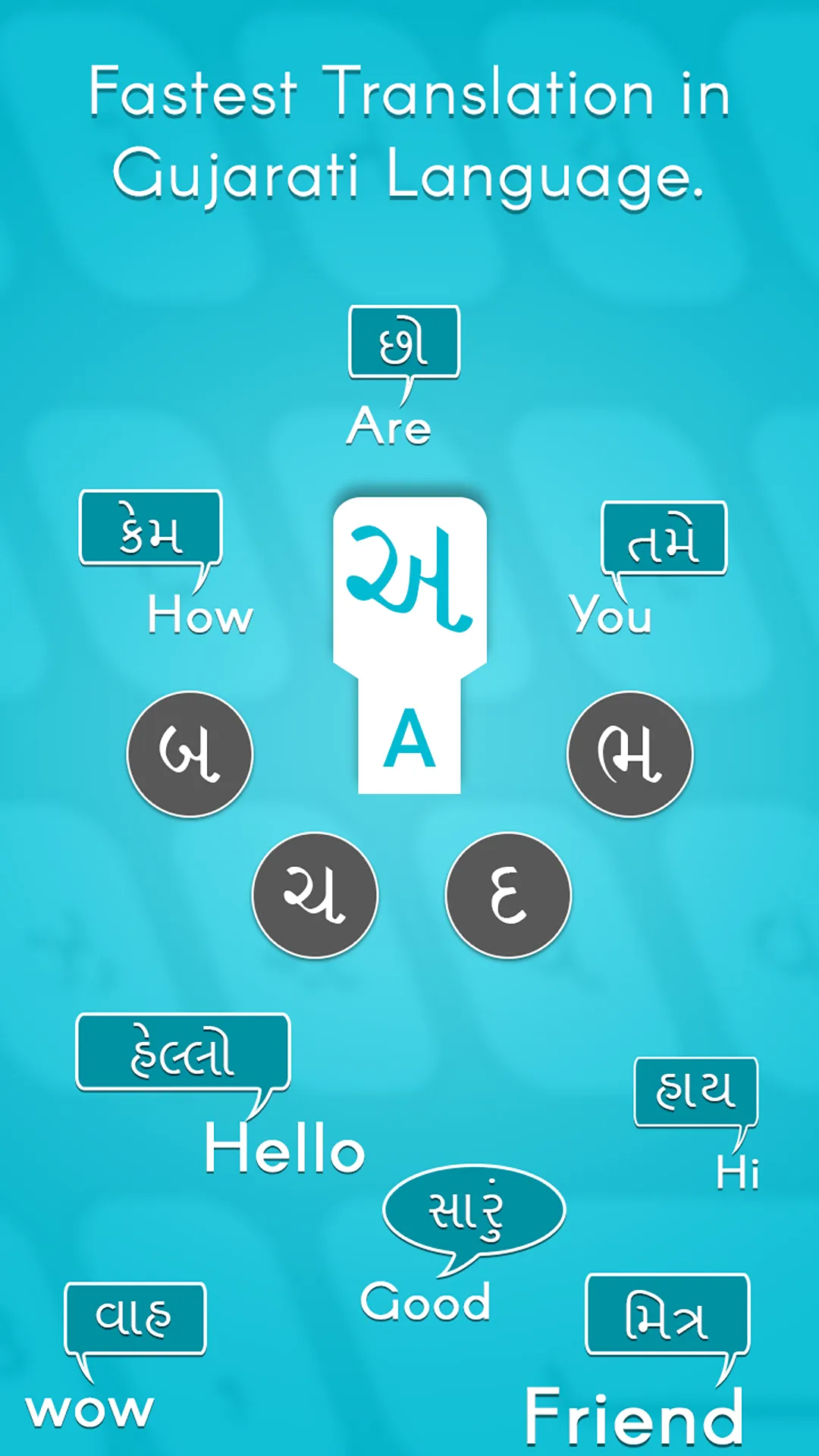 English to Gujarati Keyboard | Indus Appstore | Screenshot