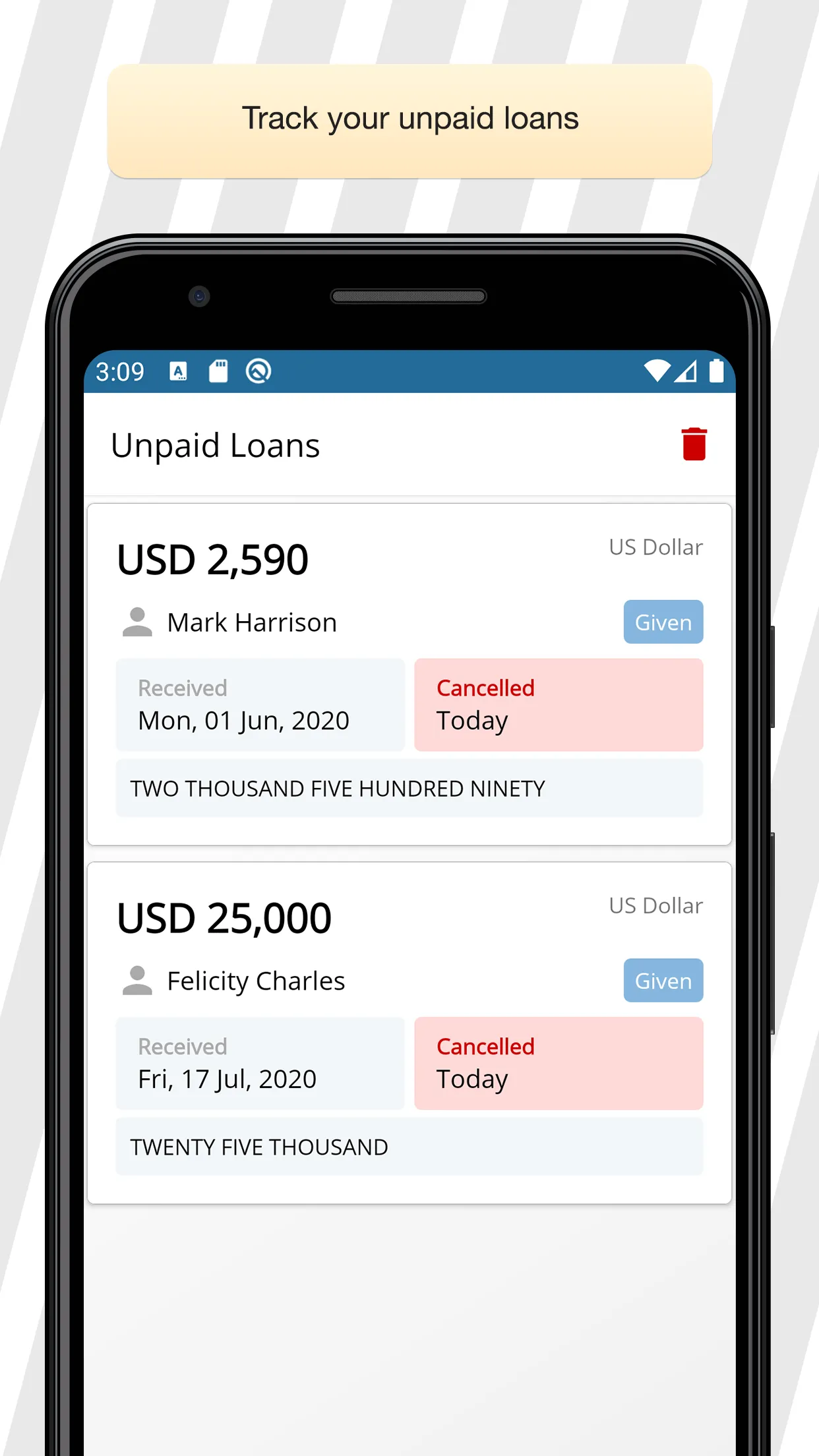 Loan Manager | Indus Appstore | Screenshot