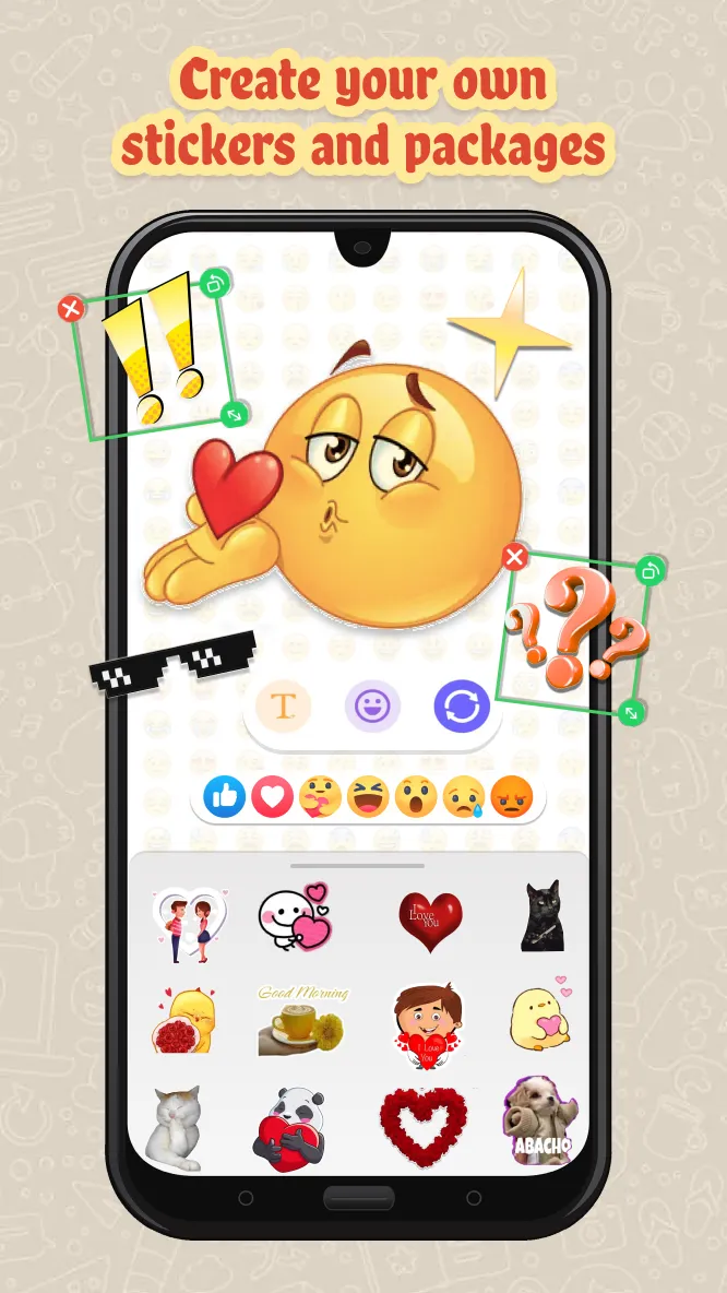 HD Sticker&Pack WAStickersApps | Indus Appstore | Screenshot