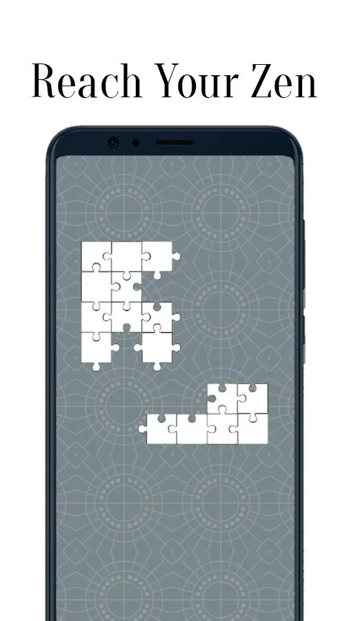 Zen Jigsaw - White Puzzle | Indus Appstore | Screenshot