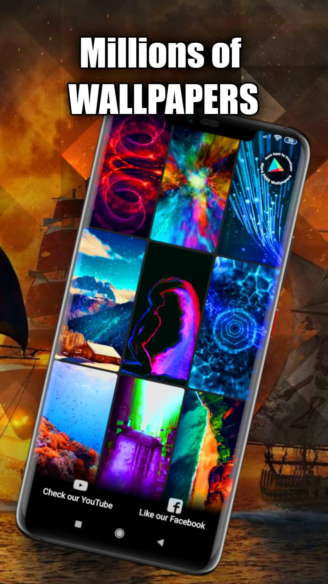 Pirate Wallpaper Live HD/3D/4K | Indus Appstore | Screenshot