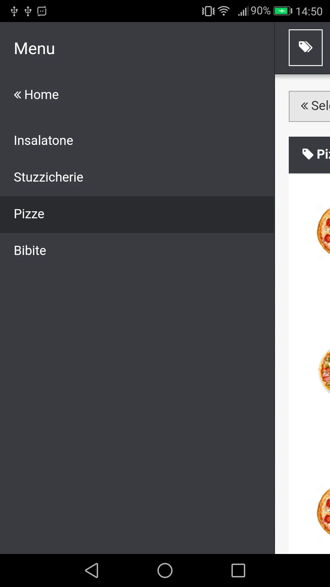 Pizzeria Fiore | Indus Appstore | Screenshot