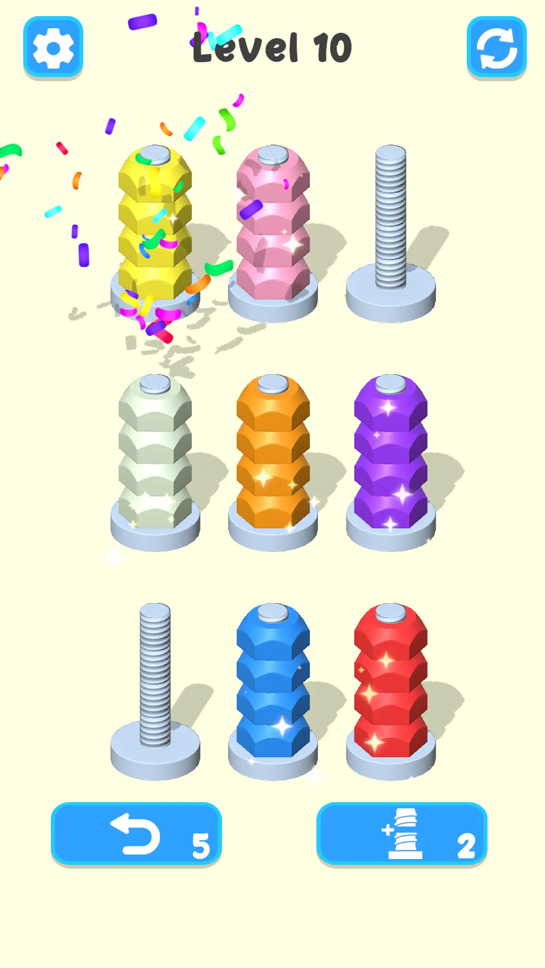 Nuts Sort - Color Puzzle | Indus Appstore | Screenshot