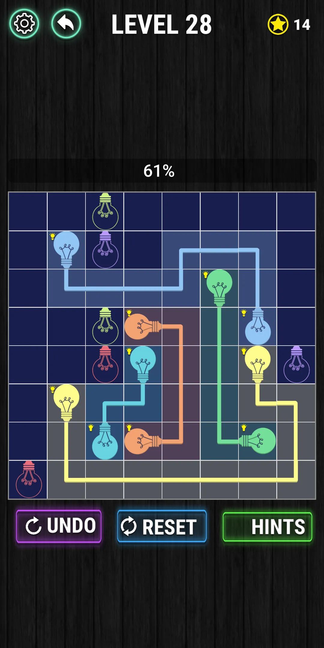 Lampu Neon : Line Puzzle Game | Indus Appstore | Screenshot