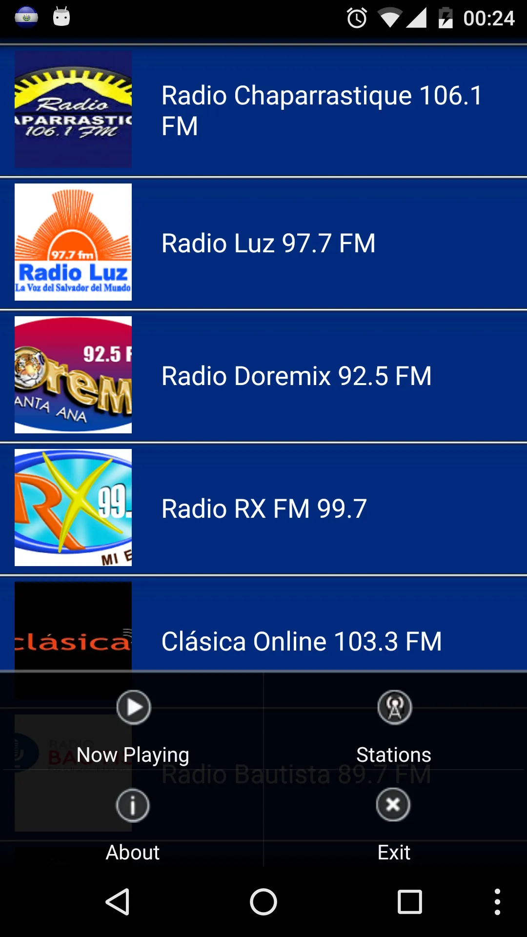 Radio El Salvador | Indus Appstore | Screenshot