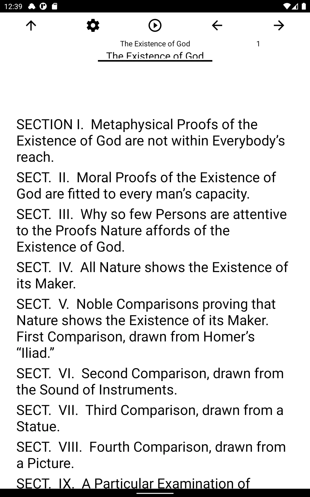 Book, The Existence of God | Indus Appstore | Screenshot