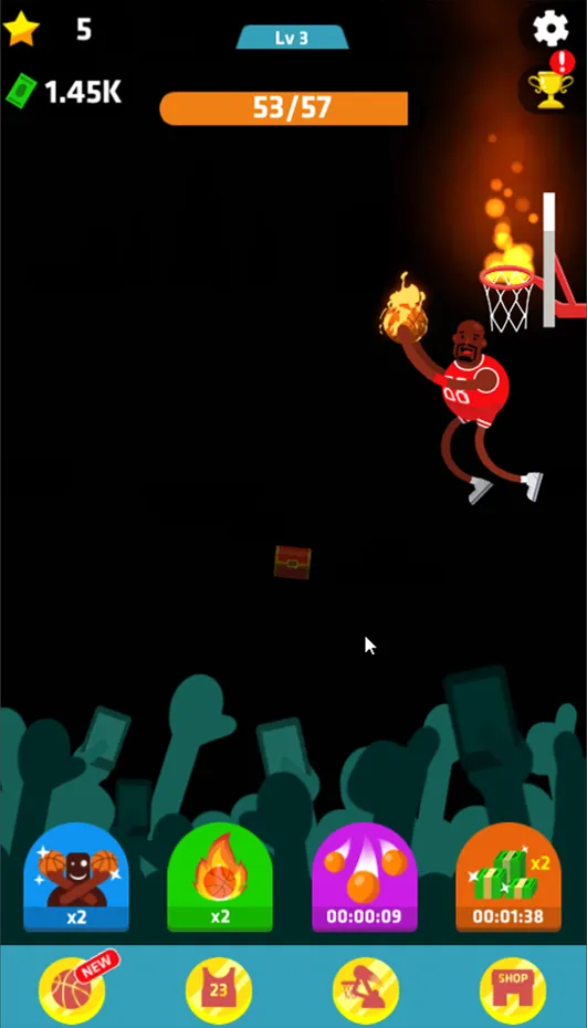 Idle Dunk Masters | Indus Appstore | Screenshot