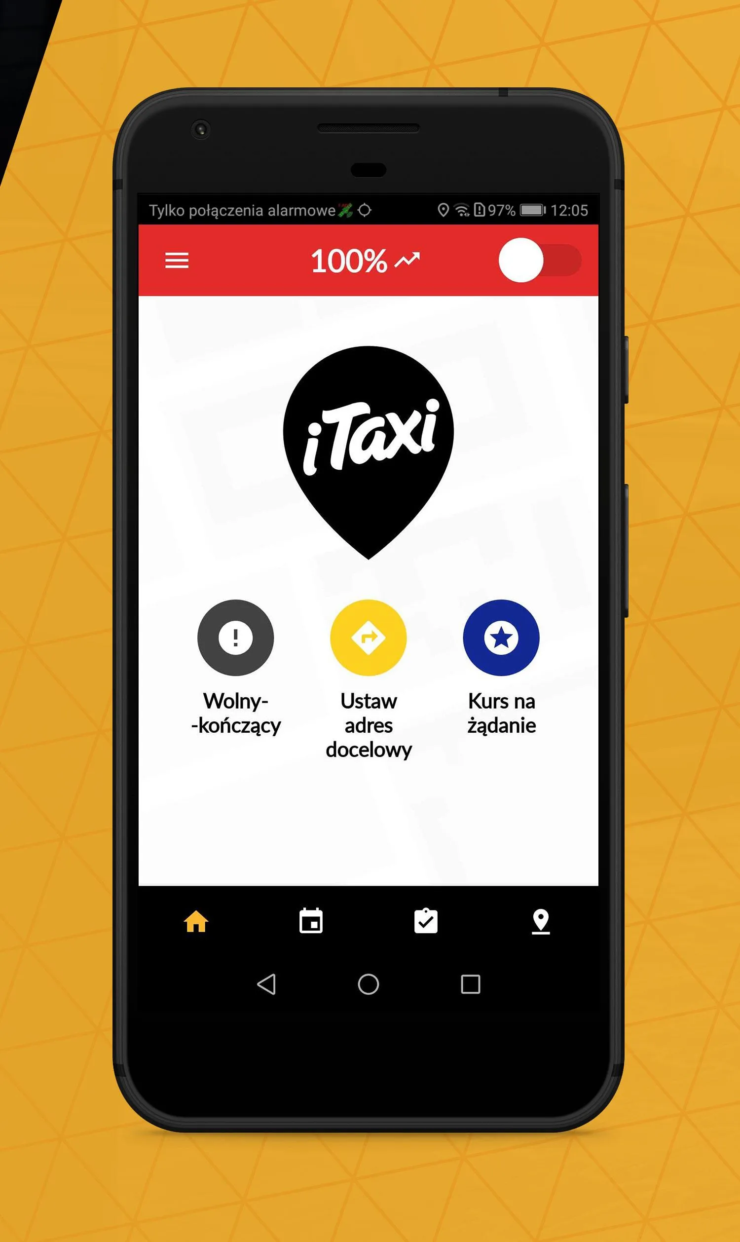 iTaxi Kierowca K3 | Indus Appstore | Screenshot