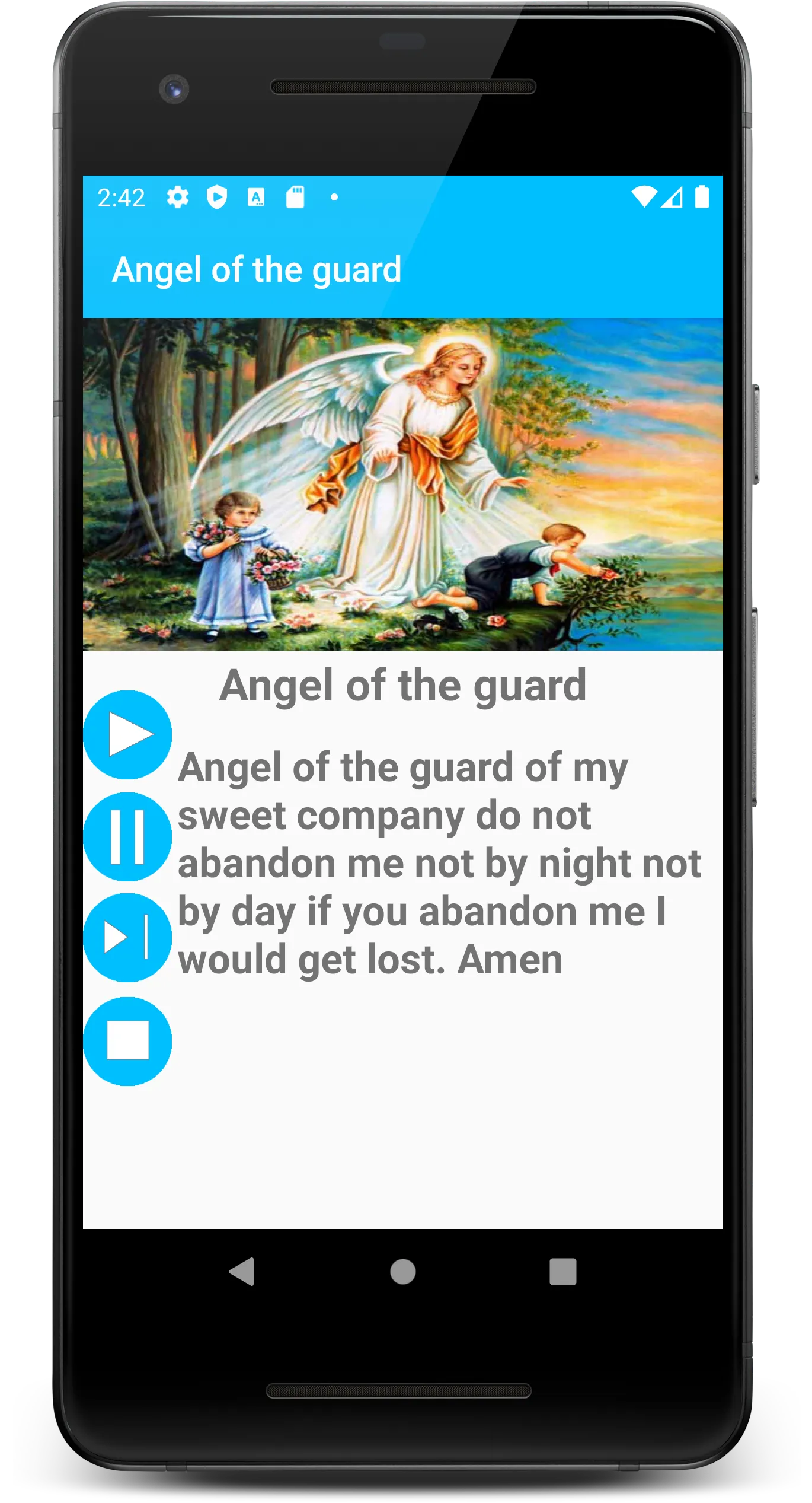 Angel of the guard | Indus Appstore | Screenshot