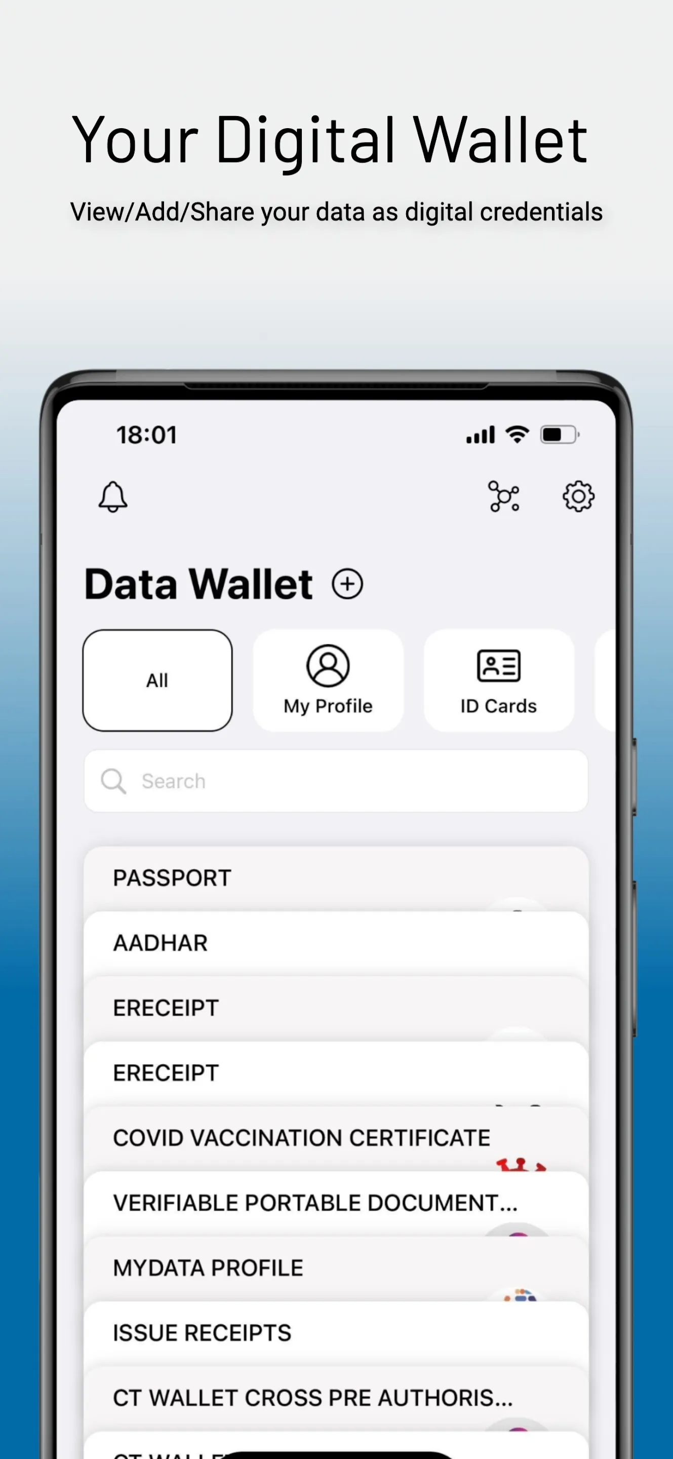 Data Wallet | Indus Appstore | Screenshot