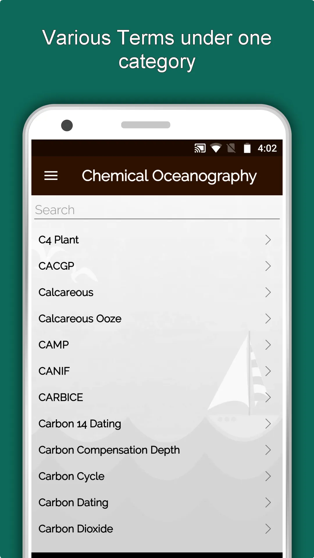 Oceanography Dictionary App | Indus Appstore | Screenshot