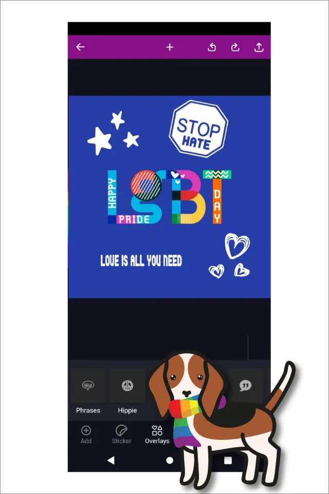 LGBT Stickers for photo | Indus Appstore | Screenshot