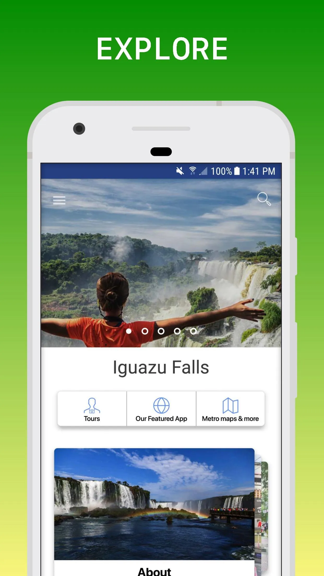 Iguazu Falls Travel Guide | Indus Appstore | Screenshot