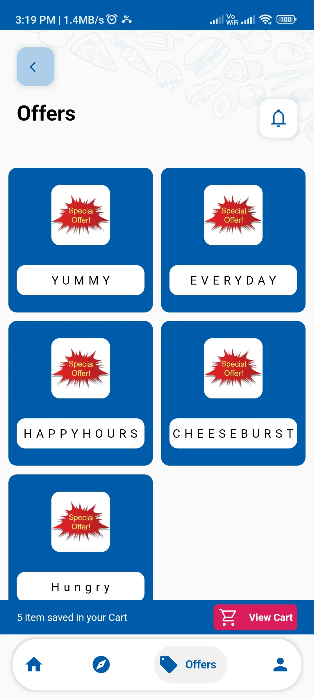 Cheesiano Pizza | Indus Appstore | Screenshot