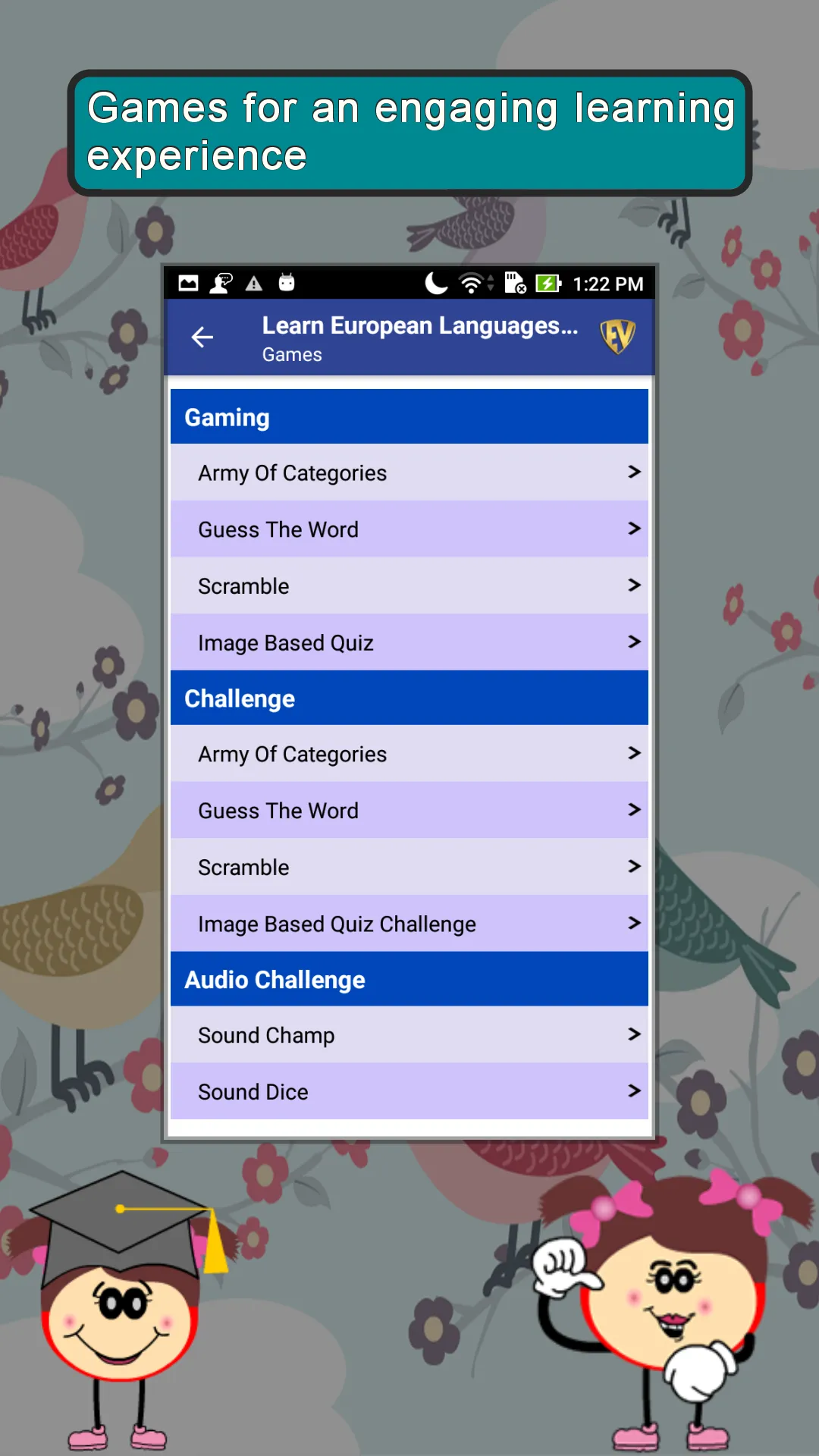 Learn European Languages Vol 2 | Indus Appstore | Screenshot