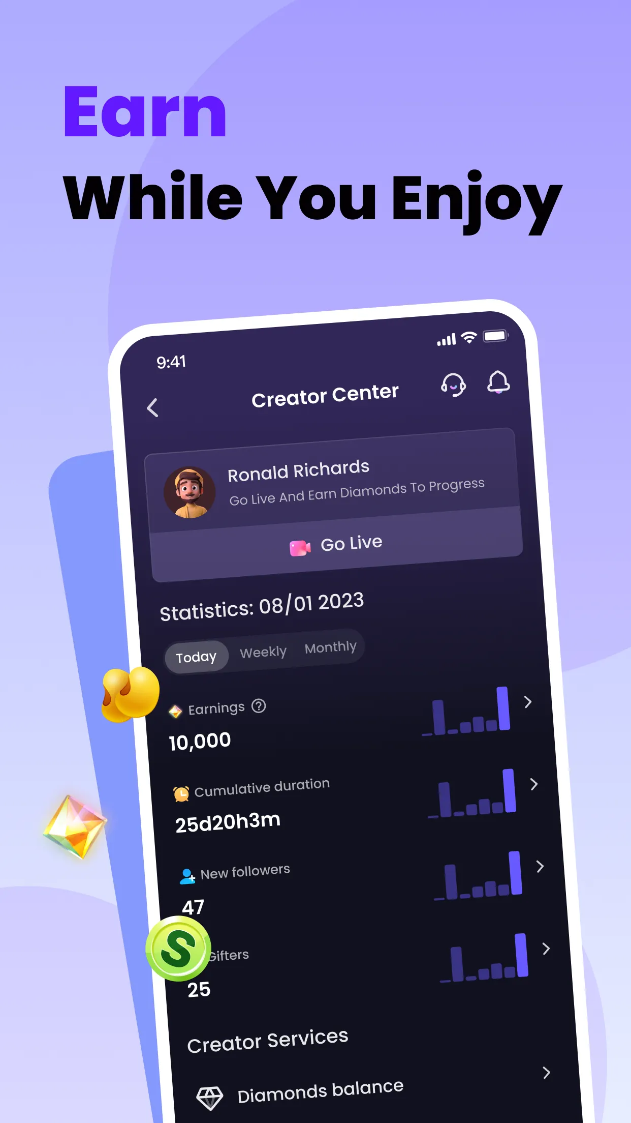 JOJO-Go Live, Spark Me | Indus Appstore | Screenshot