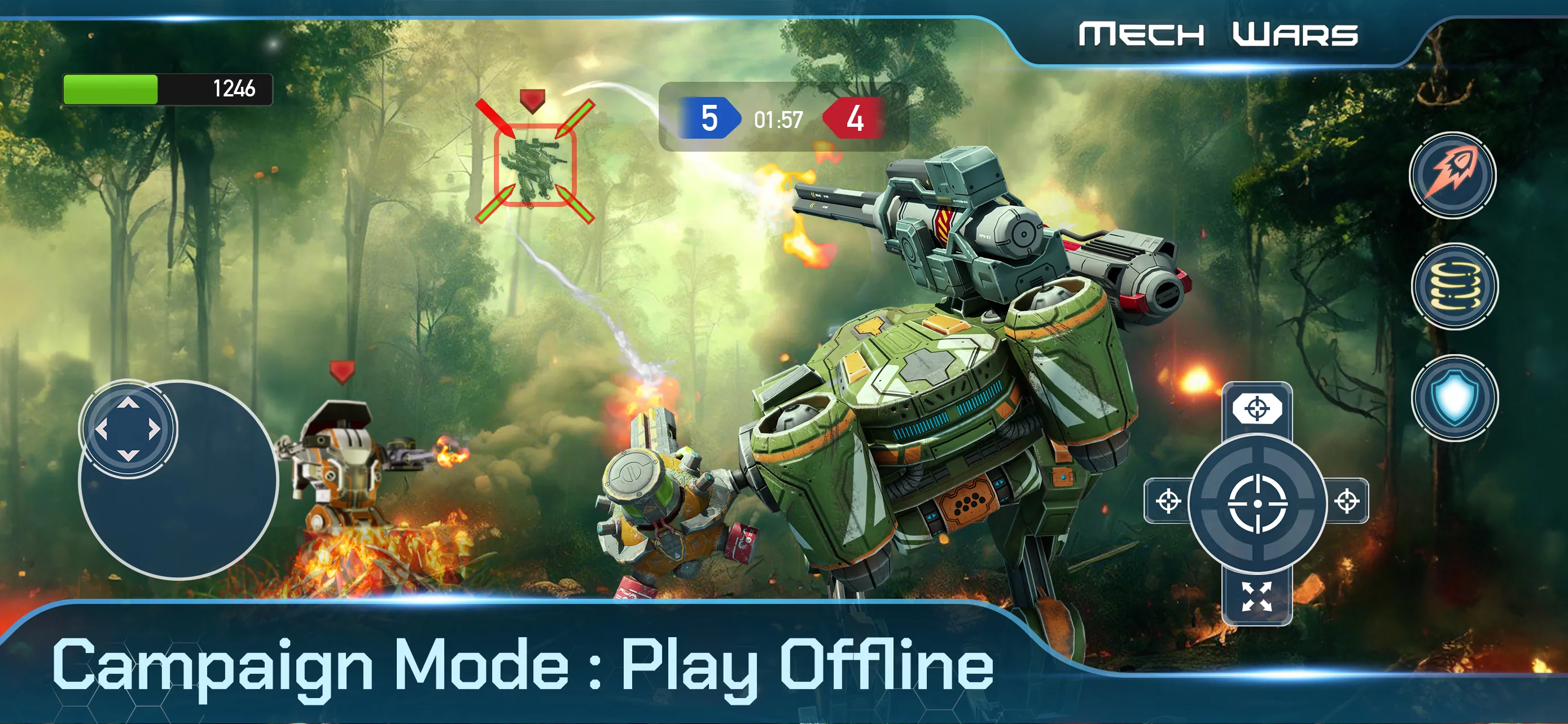 Mech Wars Online Robot Battles | Indus Appstore | Screenshot