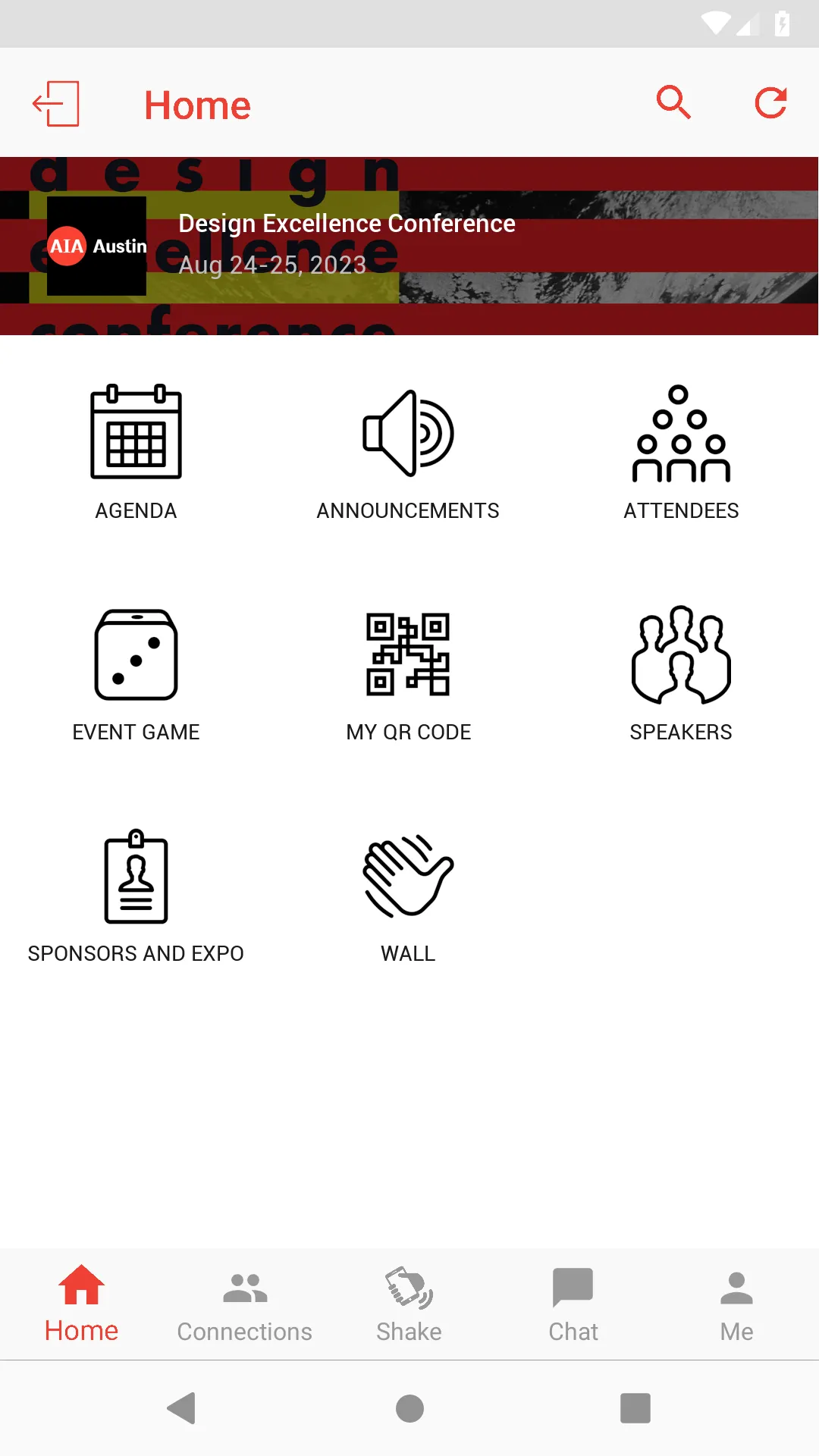 AIA Austin Events | Indus Appstore | Screenshot