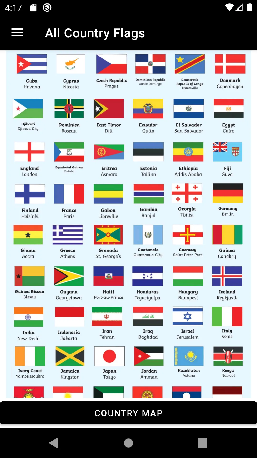 All Country Flags | Indus Appstore | Screenshot