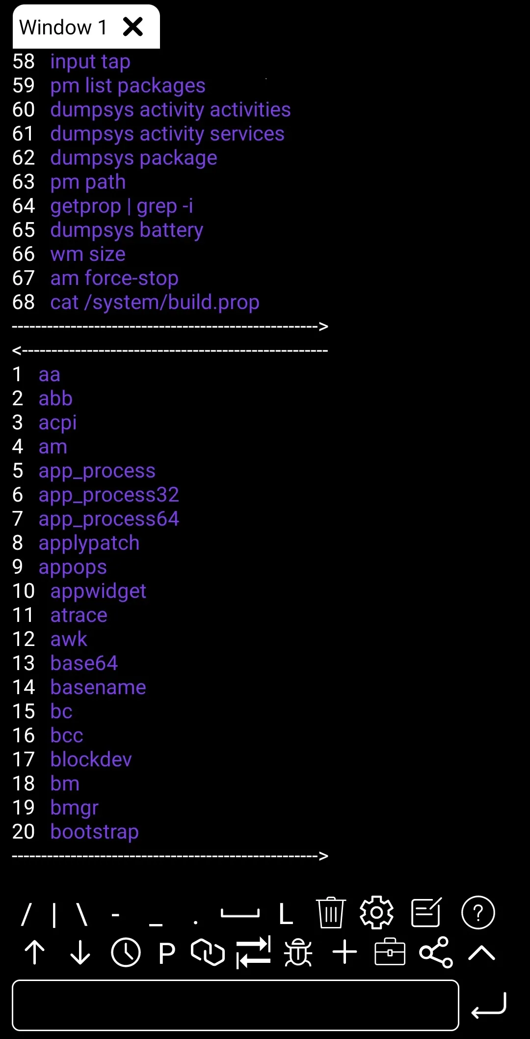 ADB Shell - Debug Toolbox | Indus Appstore | Screenshot