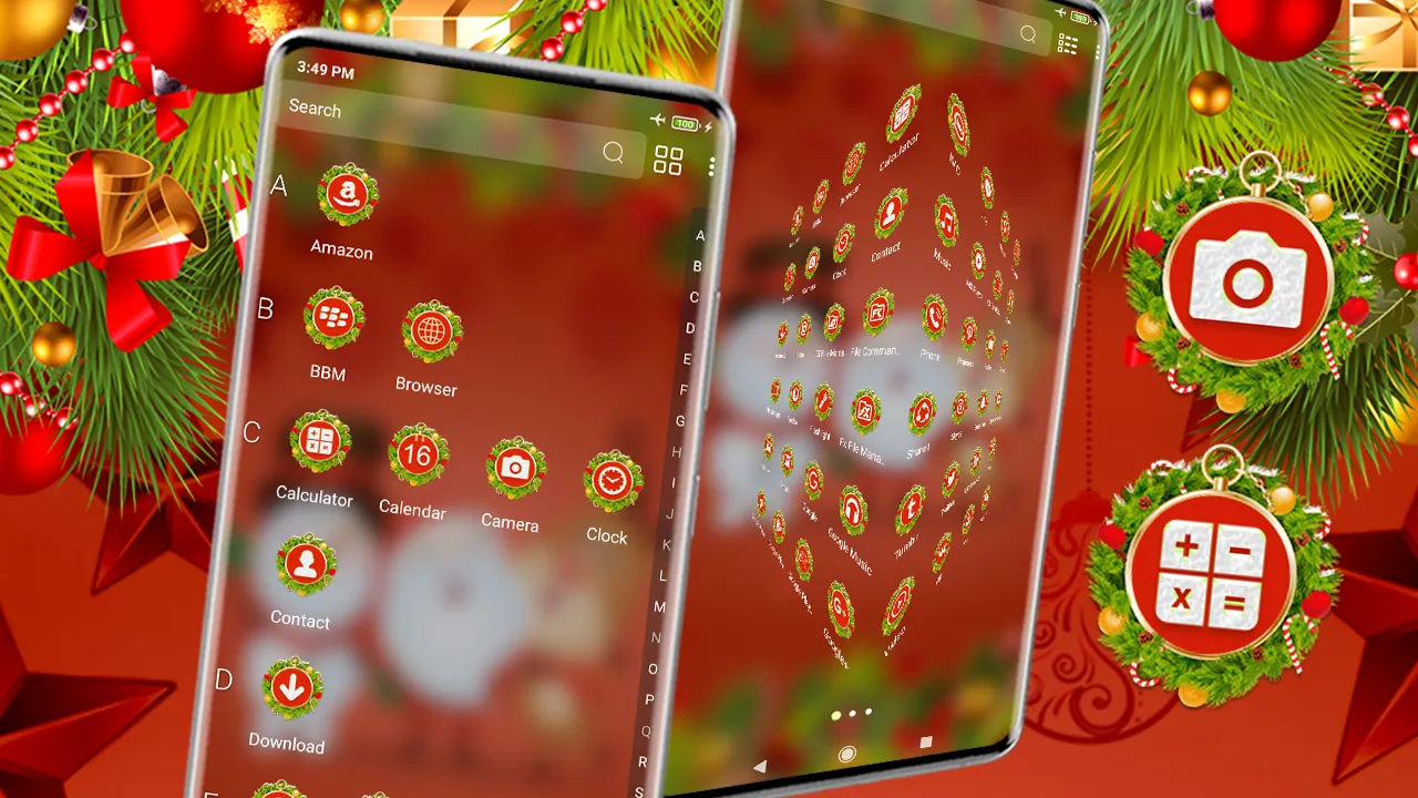 Christmas Santa Theme | Indus Appstore | Screenshot