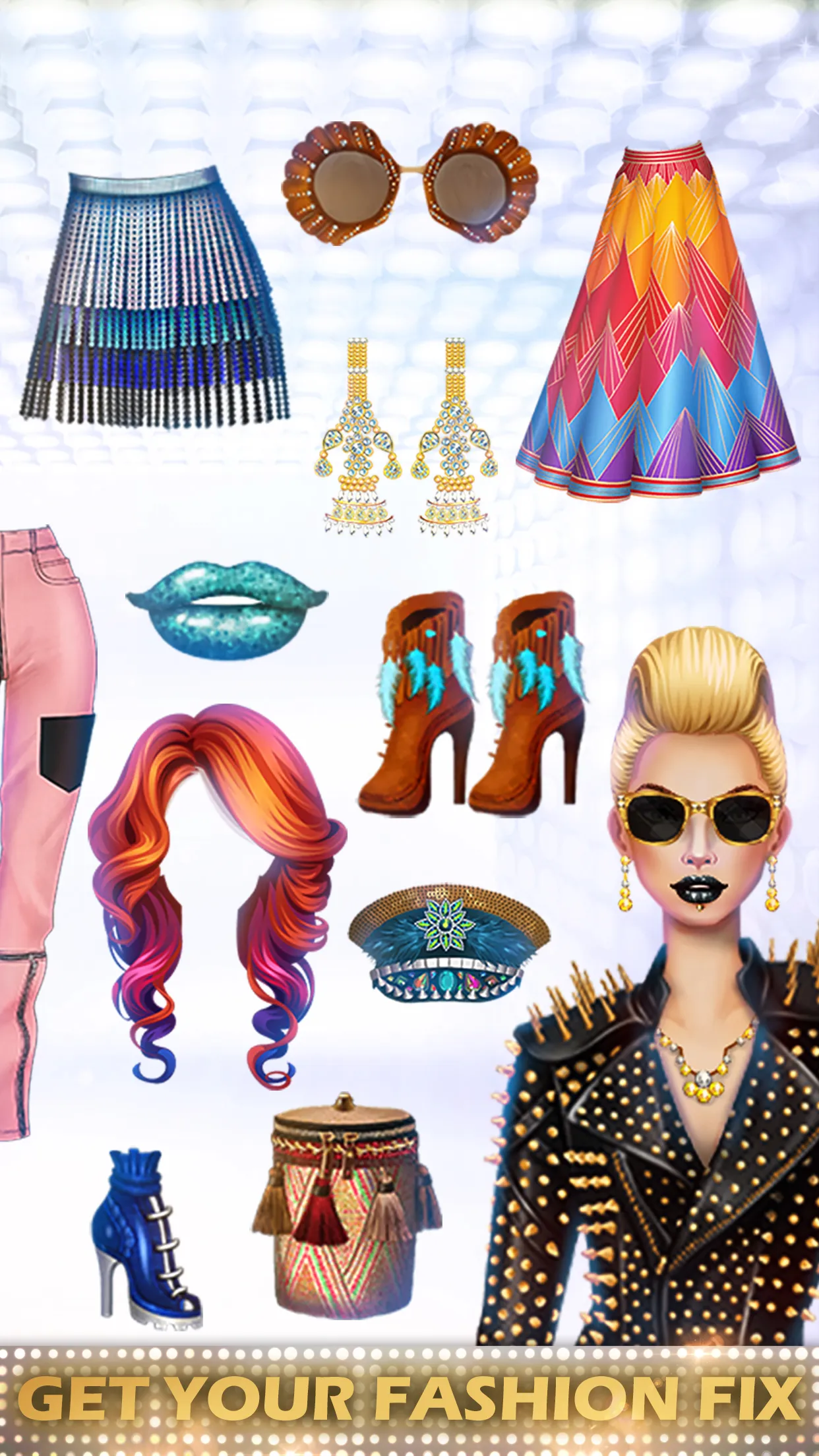 Fashion Diva Dress Up Stylist | Indus Appstore | Screenshot