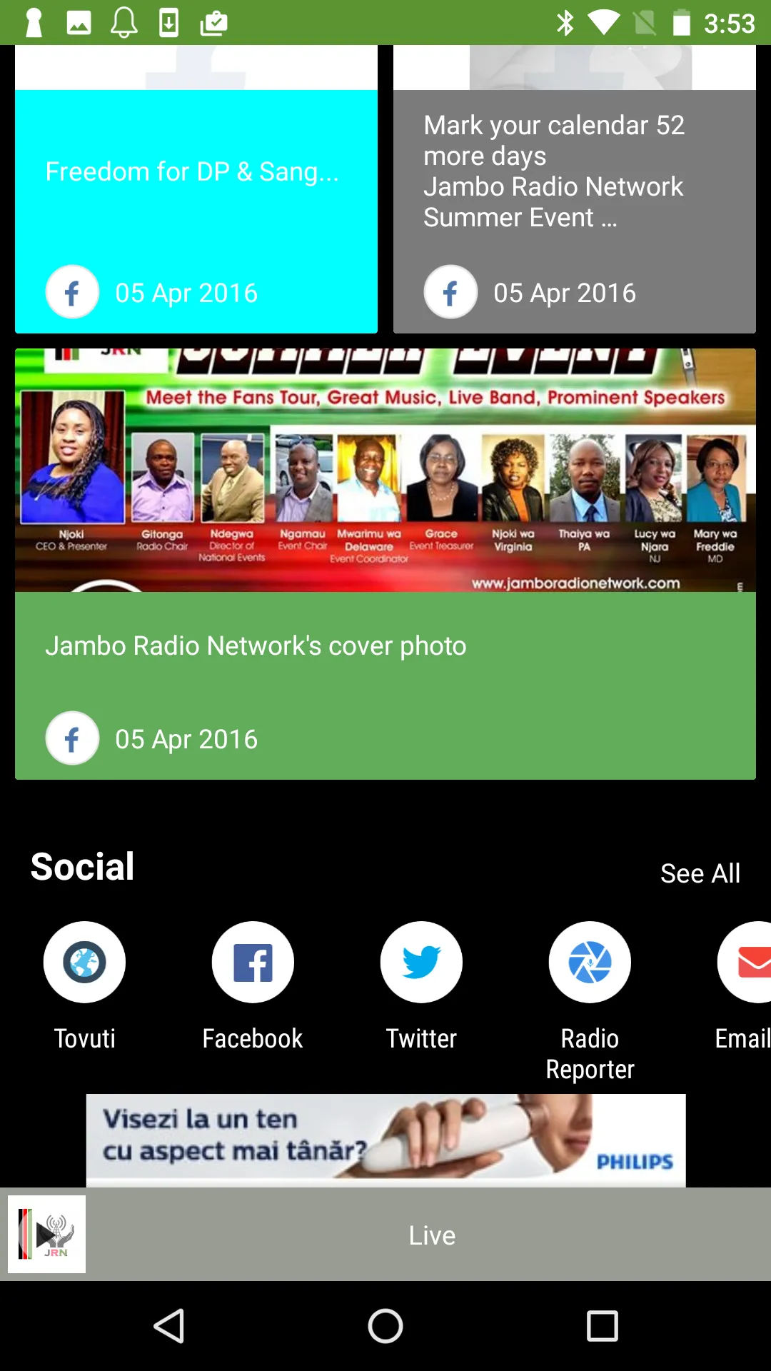 Jambo Radio Network | Indus Appstore | Screenshot