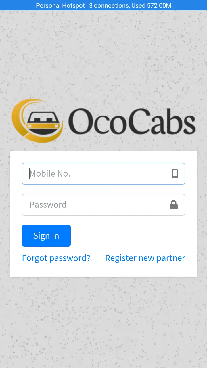 Ococabs Partner | Indus Appstore | Screenshot