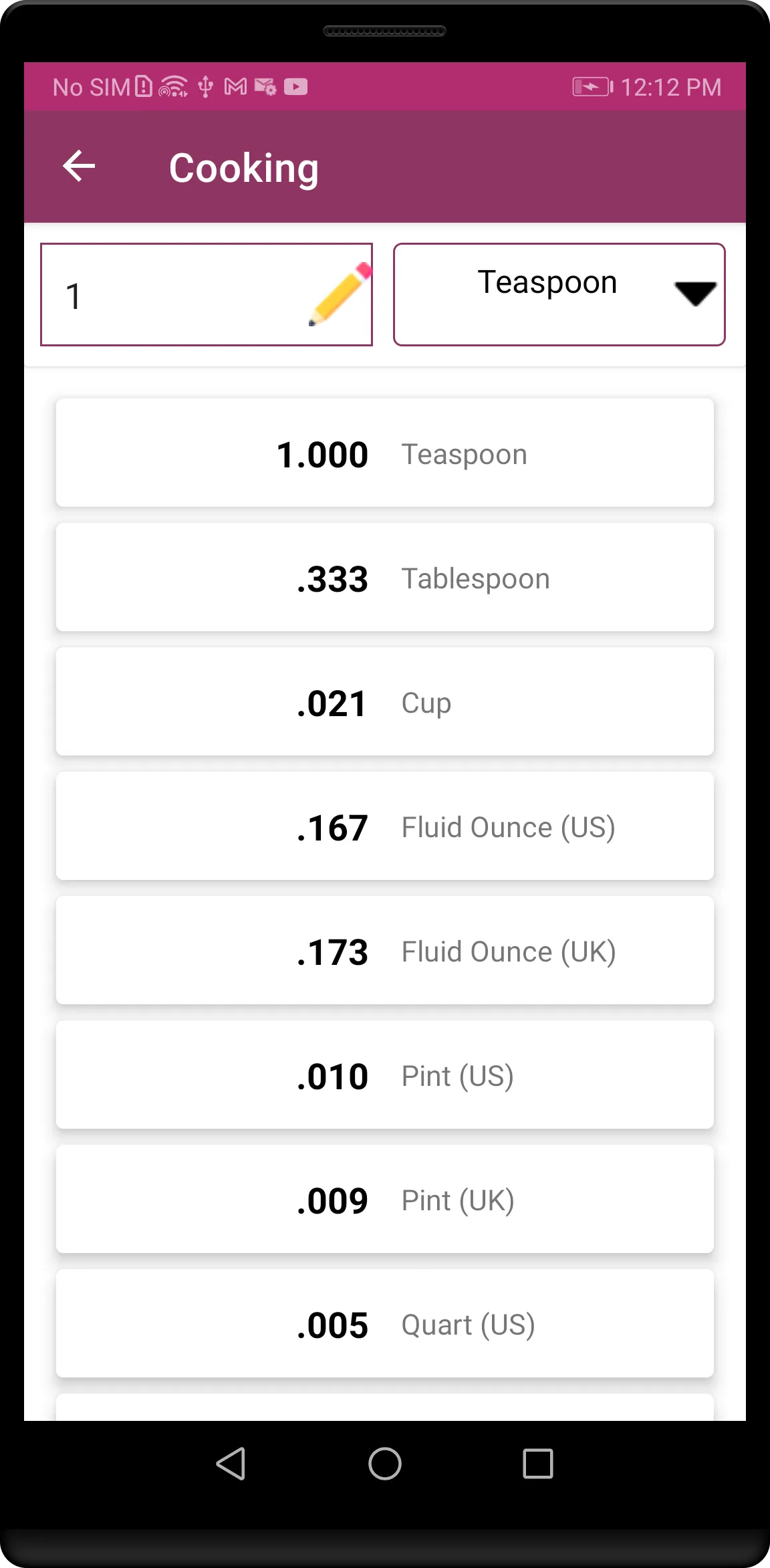 Unit Converter | Indus Appstore | Screenshot