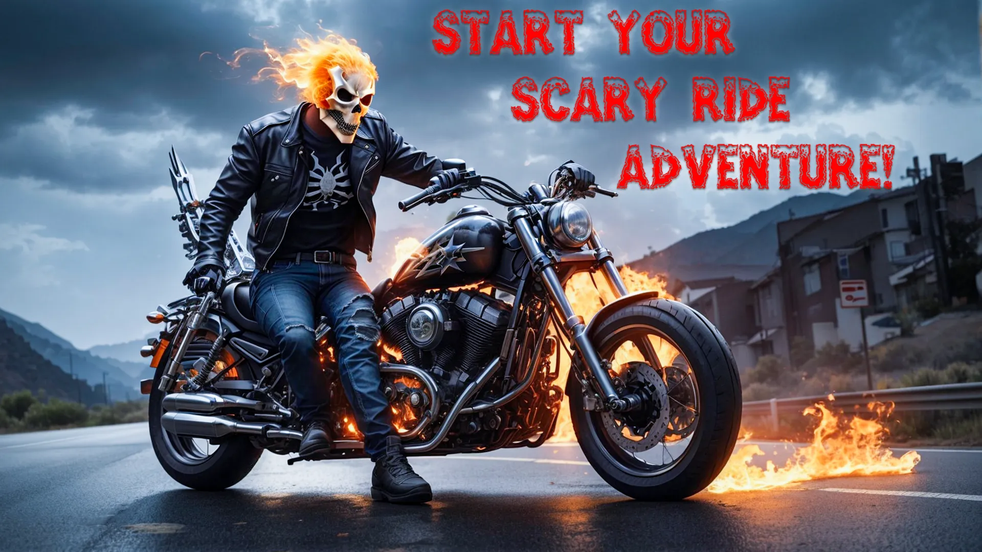 Ghost Rider 3D - Ghost Game | Indus Appstore | Screenshot